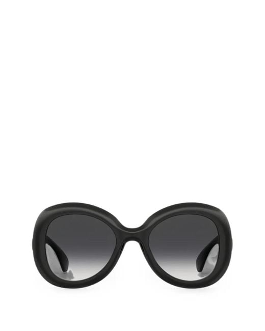 Moschino Black Round-Frame Sunglasses