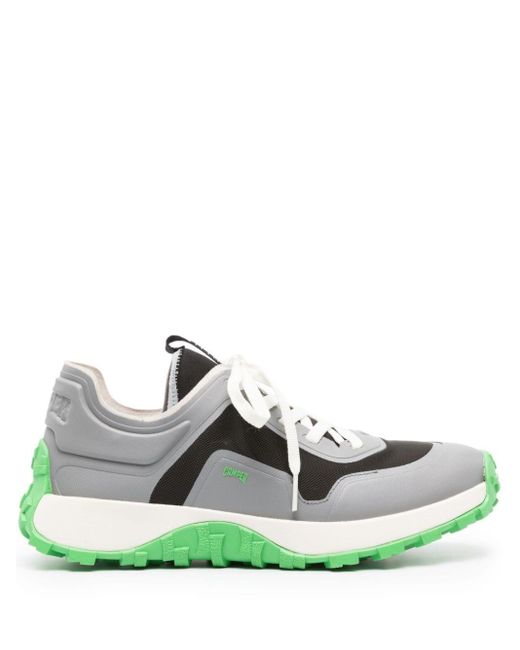 Camper Green Drift Trail Panelled Chunky Sneakers for men