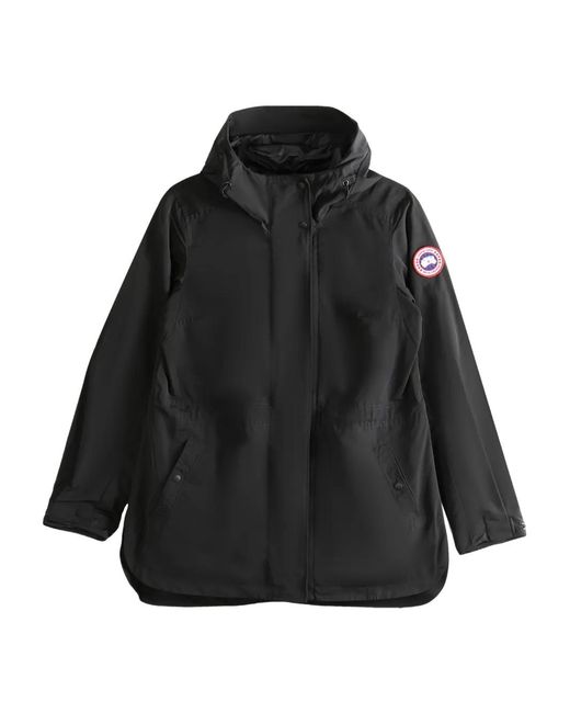 Canada Goose Black Hooded Jacket