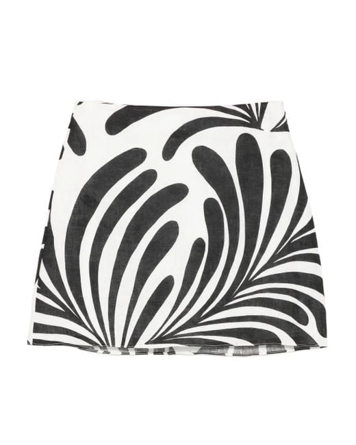 Minijupe Eve Cala De La Cruz en coloris Black