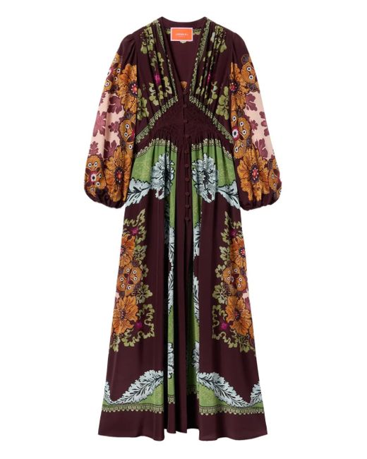 LaDoubleJ Brown Long Camerino Dress