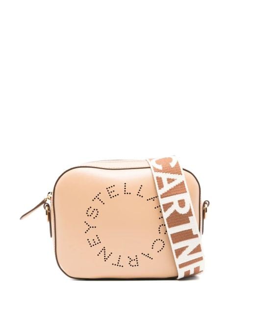 Stella McCartney Pink Mini Logo Cross Body Bag