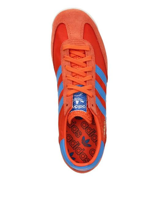 Adidas Red Baskets Sl 72 Rs En Daim À 3 Bandes Signature for men