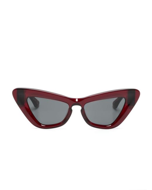 Burberry Brown Rose Cat-eye Sunglasses