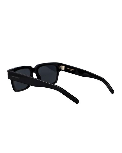 Saint Laurent Black Square-Frame Sunglasses for men