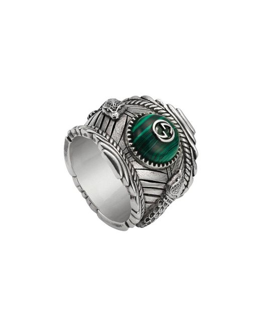 メンズ Gucci 【公式】 (グッチ)〔グッチ ガーデン〕シルバー リング