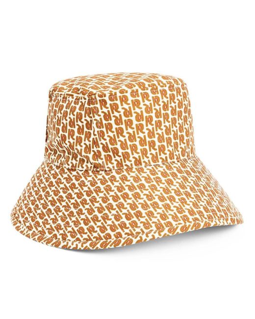 Sombrero de pescador con monograma Rabanne de color Natural