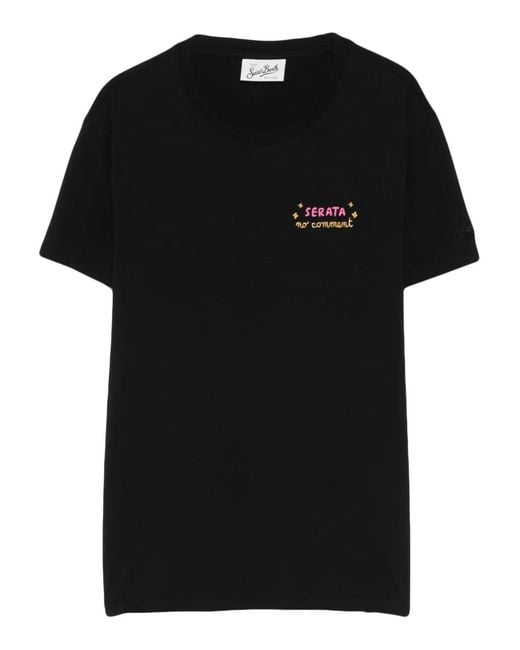 Mc2 Saint Barth Black Emilie T-Shirt