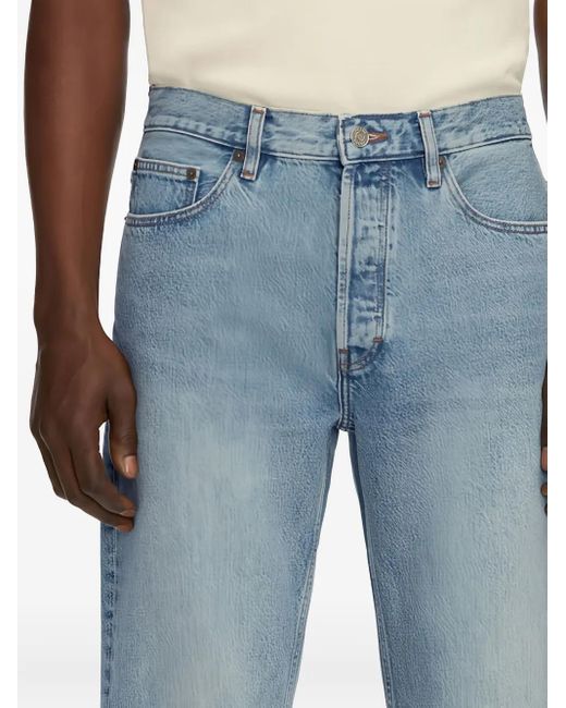 FRAME Blue Cotton Jeans for men