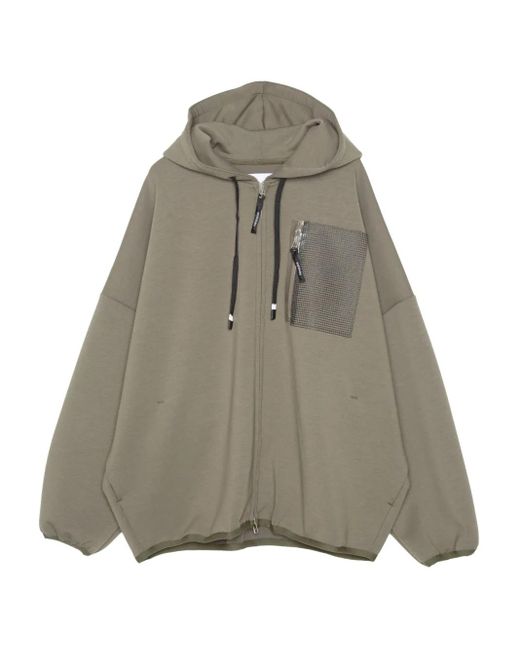 Sudadera con capucha y cremallera Yoshio Kubo de color Natural