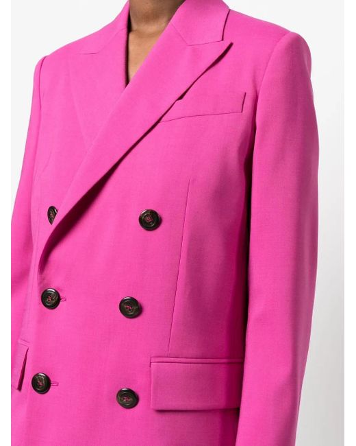 DSquared² Blazer Met Dubbele Rij Knopen in het Pink