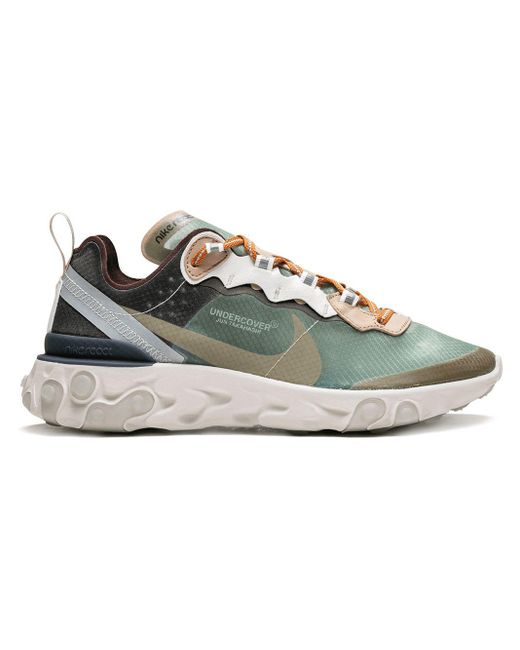 x undercover react element 87 green mist  and  linen