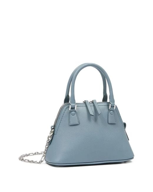 Maison Margiela Blue Micro 5Ac Classique Tote Bag