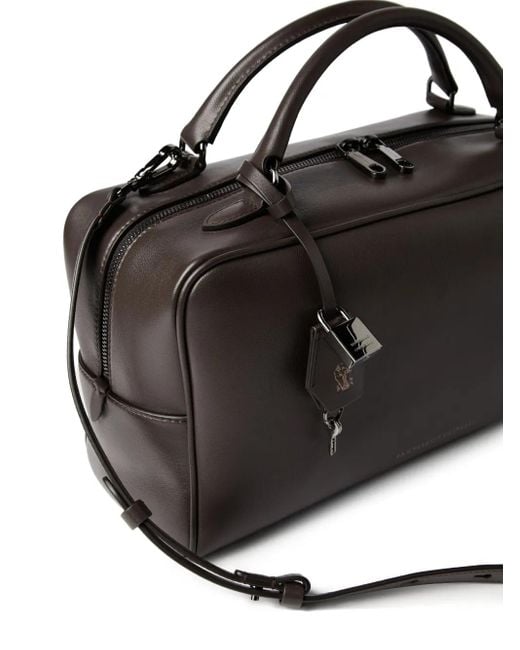 Brunello Cucinelli Boston Explorer ハンドバッグ Black