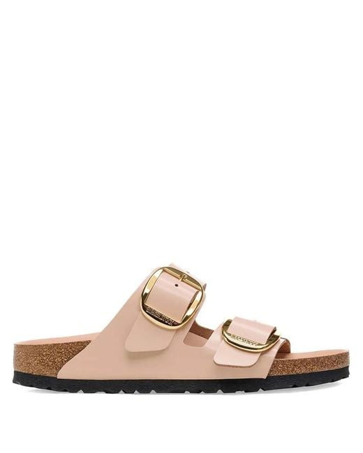 Birkenstock Pink Arizona Big Buckle Sandals