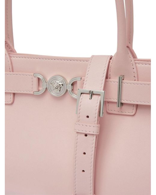 Versace Pink Medusa '95 Leather Handbag