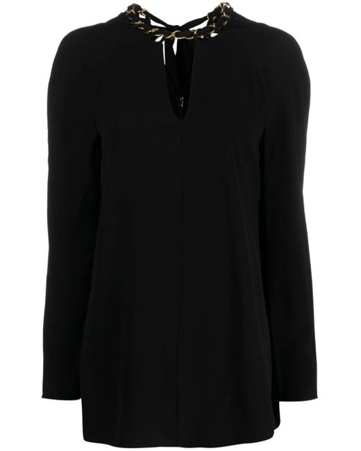 Zimmermann Black Bluse mit Kettendetail