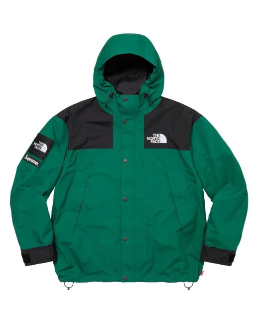 Supreme Green X The North Face Mountain Jacket for men