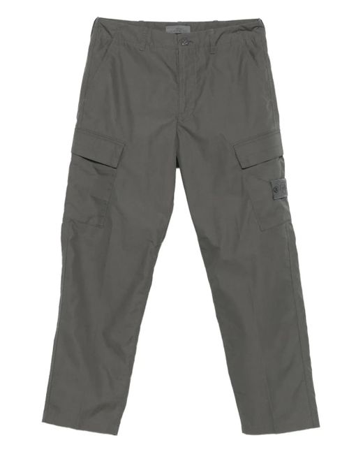 Stone Island Gray Pant Regular Ghost for men