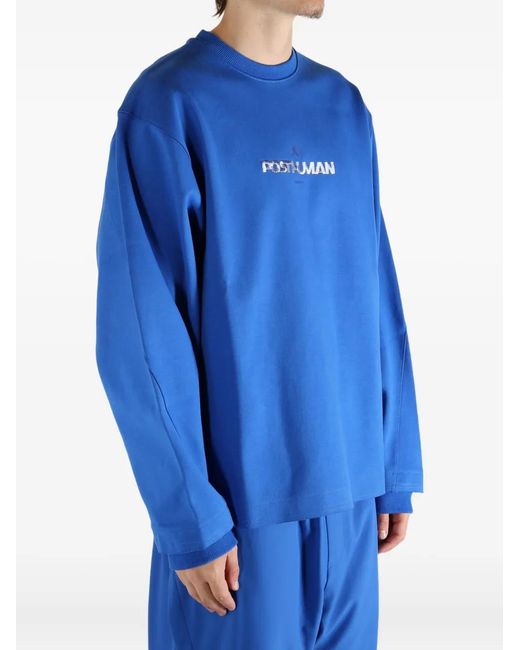 Adererror Blue Logo Sweatshirt