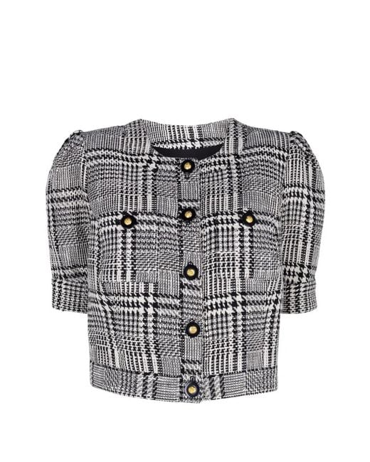 L'Agence Gray Allerga Cropped Jacket