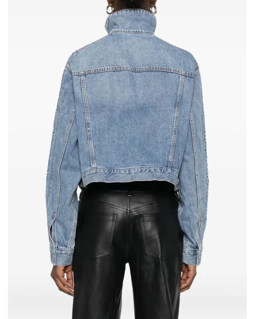 Alexander Wang Denim Jack in het Blue