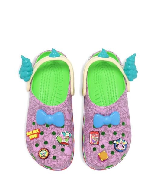 CROCSTM Pink X The Simpsons "Krusty The Clown" Sandals for men