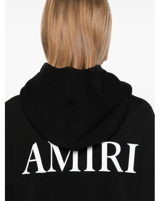 Amiri Black Ma Core Logo Hoodie