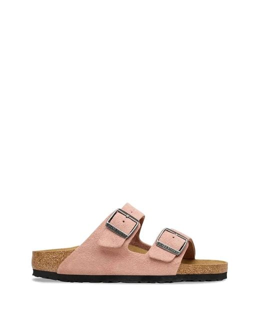 Birkenstock Pink Arizona Buckle-Fastening Sandals
