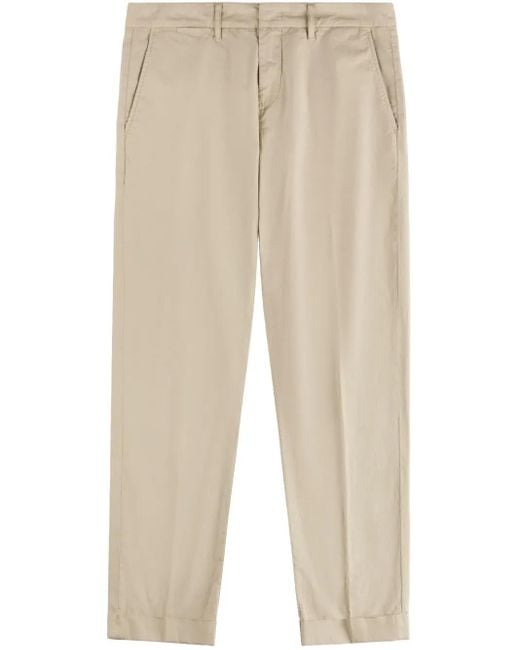 Pantalones chinos Fay de hombre de color Natural