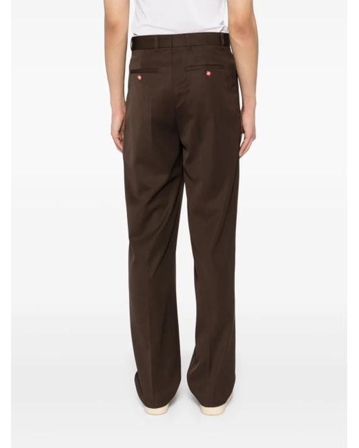 Casablanca Black Pleated Trousers for men