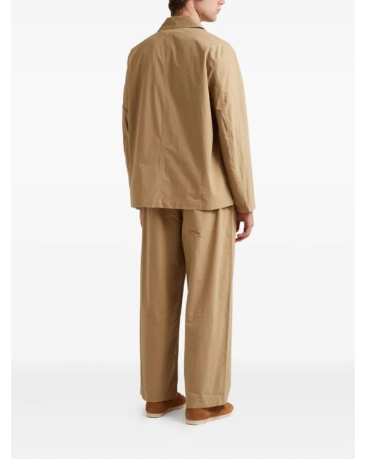 Studio Nicholson Natural Three-Button Patch-Pocket Jacket for men