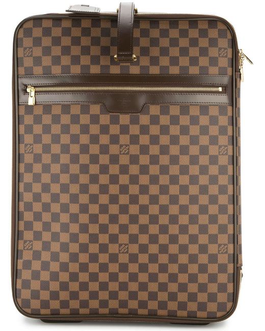Louis Vuitton Pre-owned Pegase 50 Travel Carry Hand Bag in Brown - Lyst