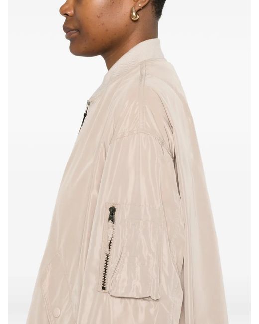 Aspesi Natural Zip-Up Parka