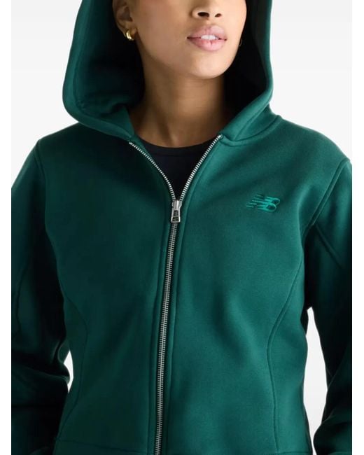 New Balance Green Athletics Crafted Fleece Hoodie