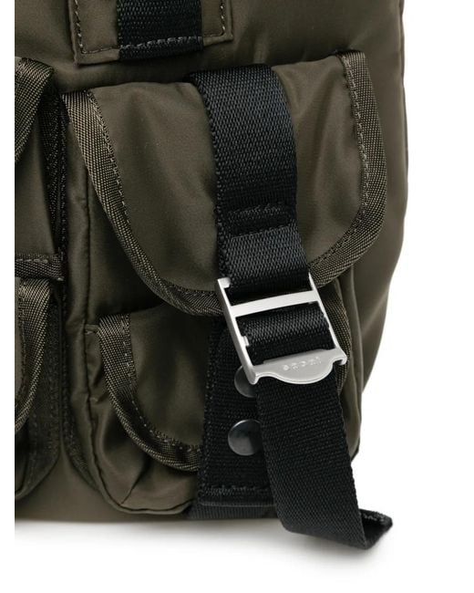 Sacai Multi-Pocket Tote Bag in Black | Lyst