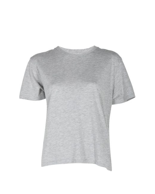 Twp Gray Crew-Neck T-Shirt
