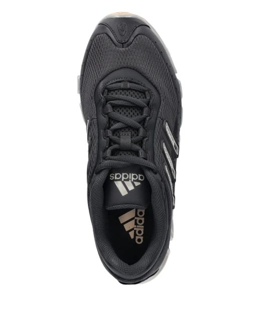 Adidas Black Megaride Lace-Up Sneakers