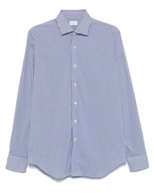 Xacus Blue Striped Shirt for men