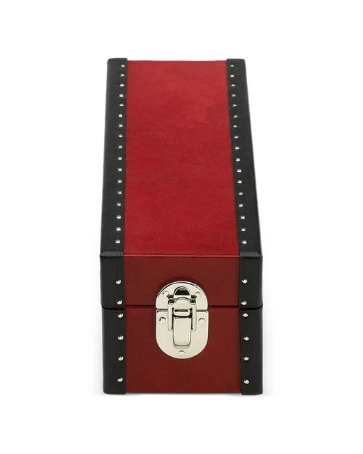 Rapport Red Studded Watch Case for men