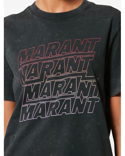 Isabel Marant Zoeline T-Shirt in het Black