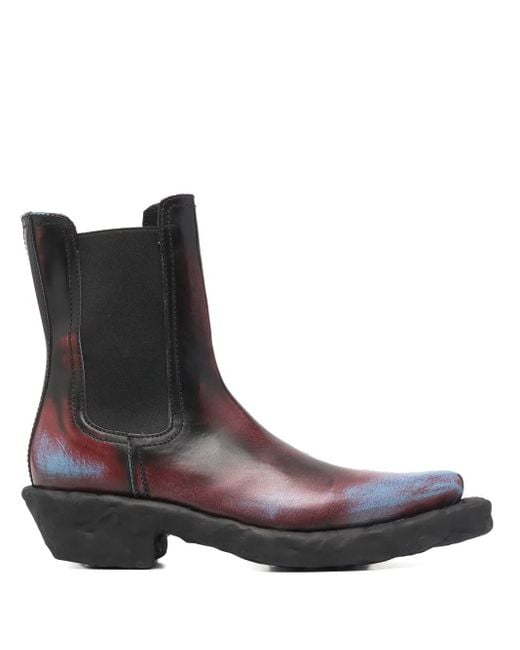 CAMPERLAB Brown Leather Ankle-Length Boots