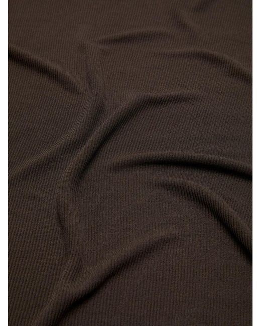 Acne Brown Thin Long-Sleeve T-Shirt