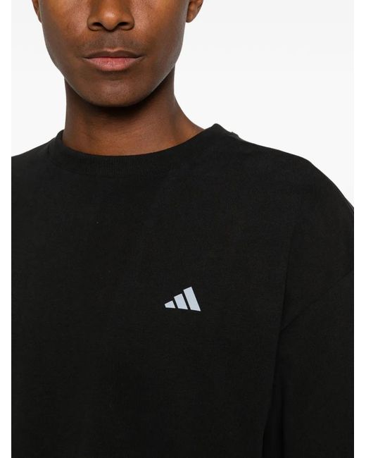 Adidas Black X Entire Studios T-Shirt À Logo Imprimé for men