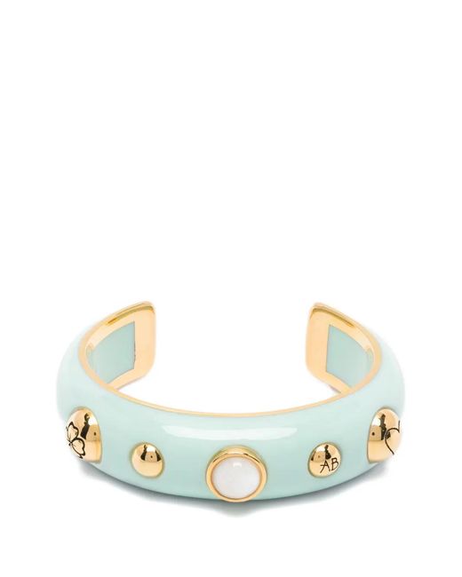 Aurelie Bidermann White Dysie Flower Detail Bracelet