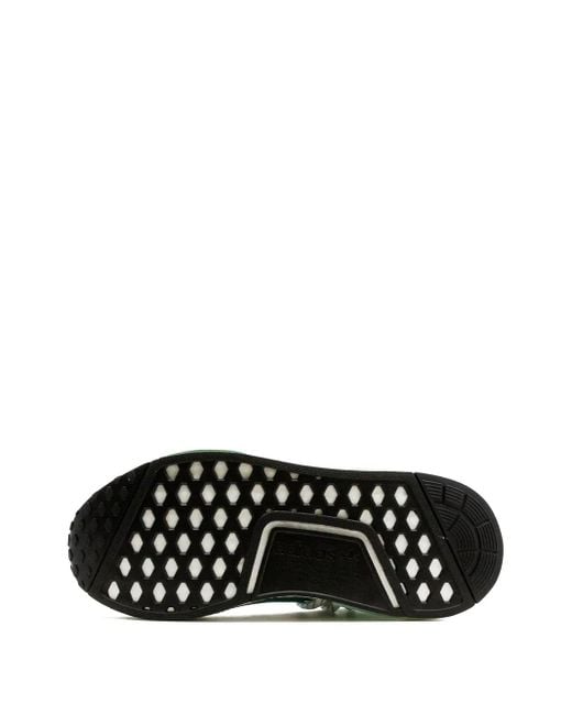 Adidas Green X Pharrell Nmd Hu "Dash" Sneakers