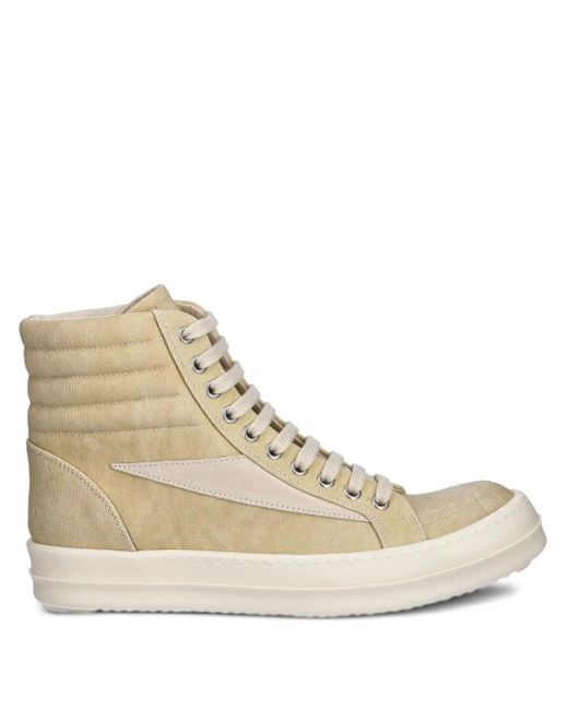 Rick Owens Vintage ハイカット スニーカー Natural