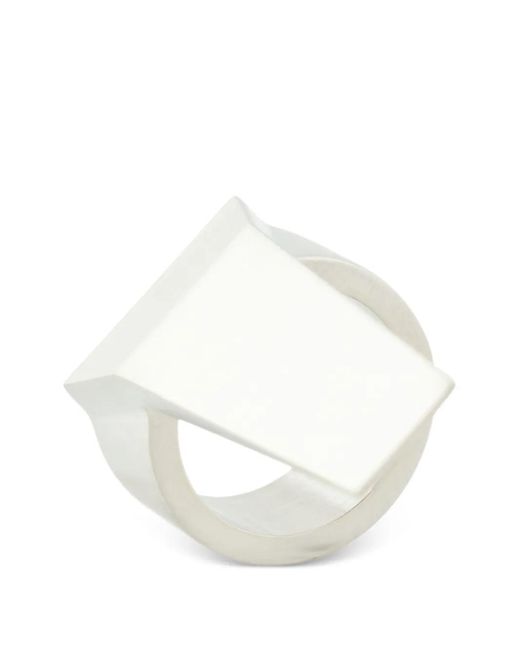 Rick Owens Gray Trunk Ring