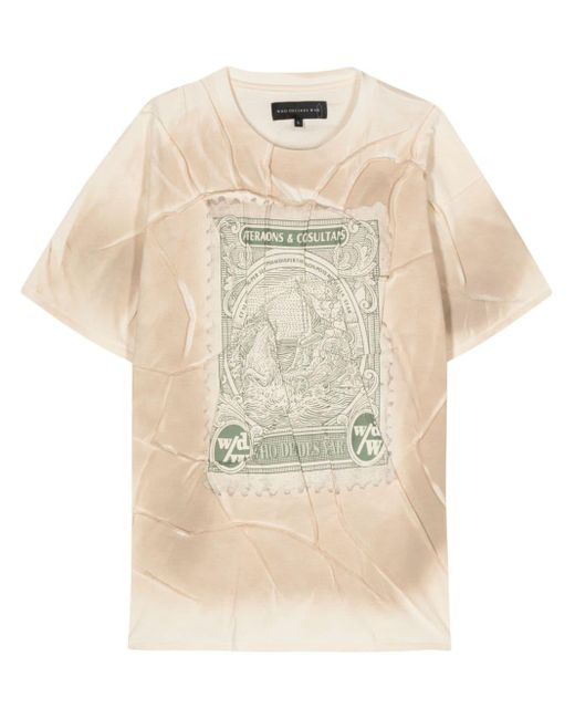Who Decides War Natural Currency Cotton T-shirt for men