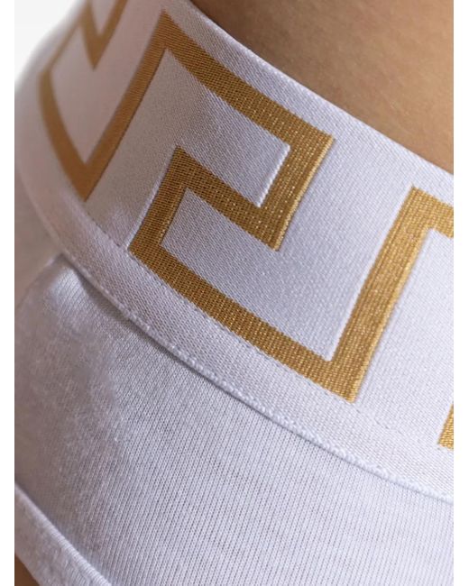 Versace グレカ ショーツ White